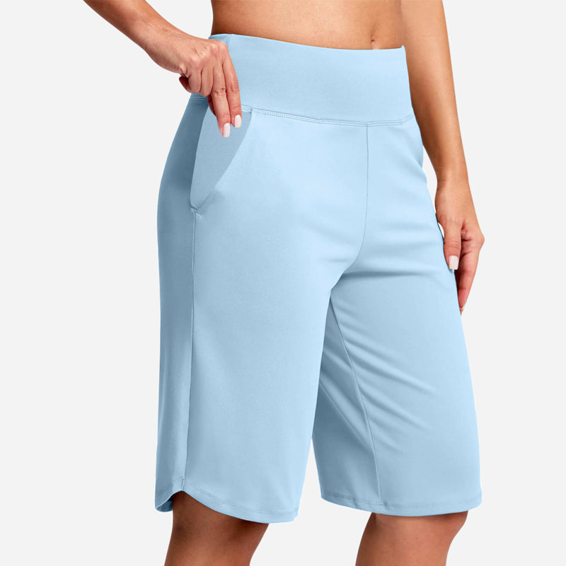 Elena | Refined High Waist Pocket Bike Shorts