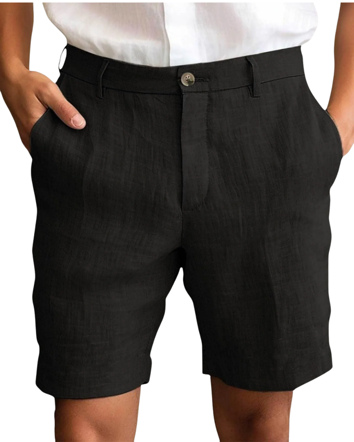 Eli | Stylish Tailored Linen Shorts