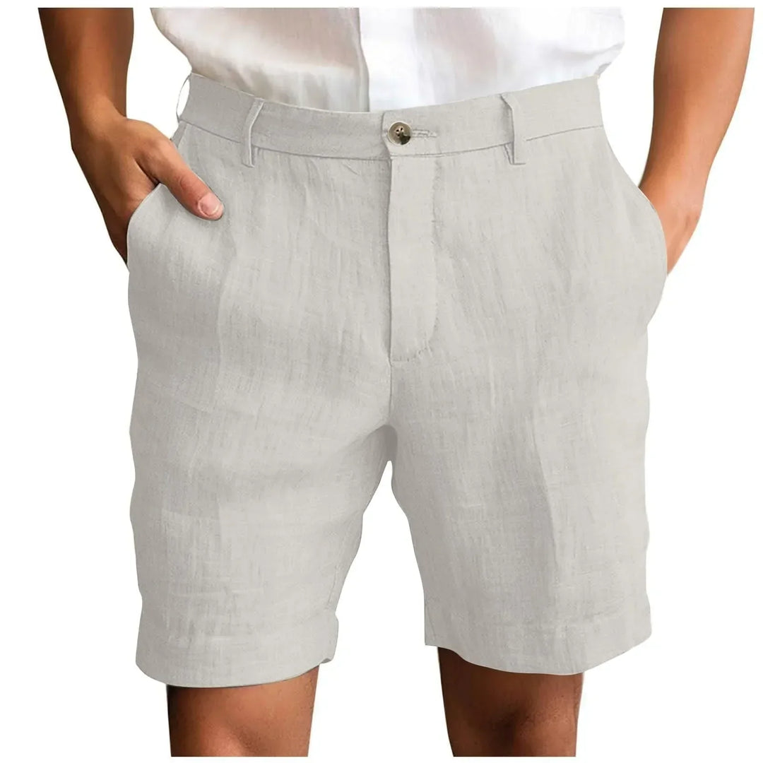 Eli | Stylish Tailored Linen Shorts