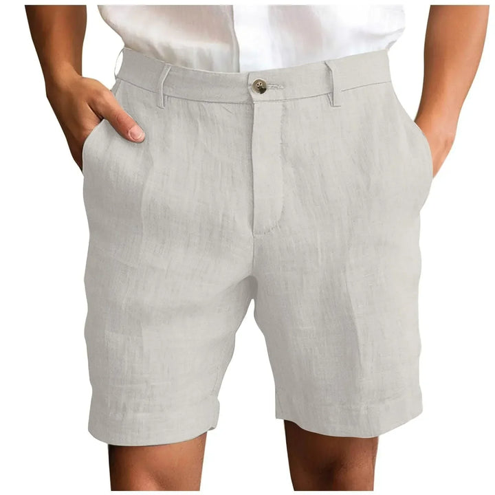 Eli | Stylish Tailored Linen Shorts
