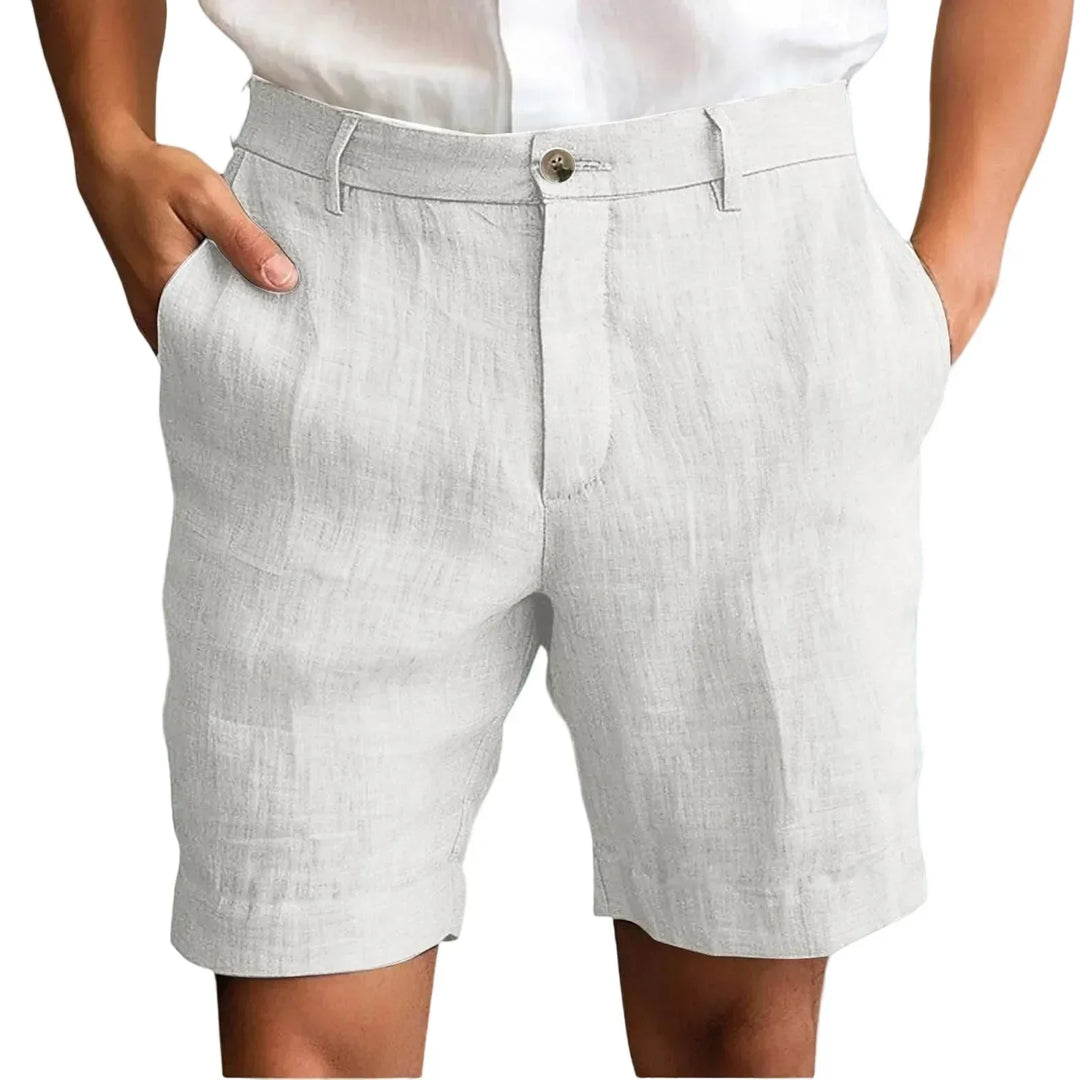 Eli | Stylish Tailored Linen Shorts