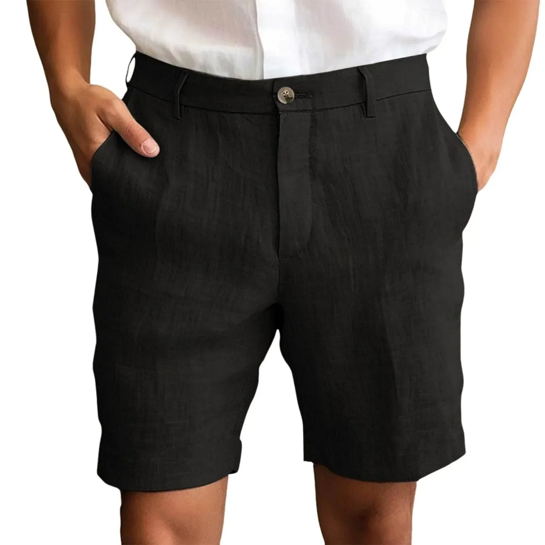 Eli | Stylish Tailored Linen Shorts