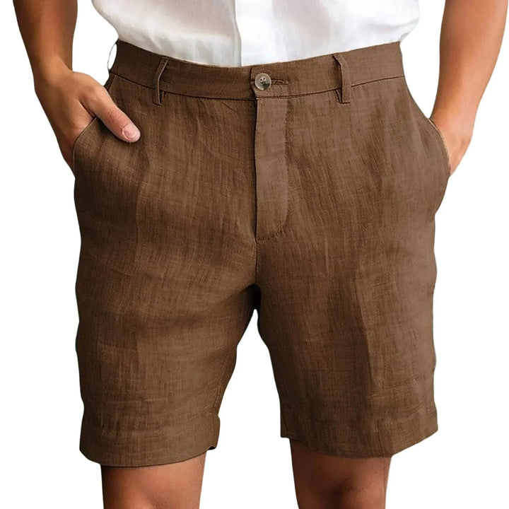 Eli | Stylish Tailored Linen Shorts