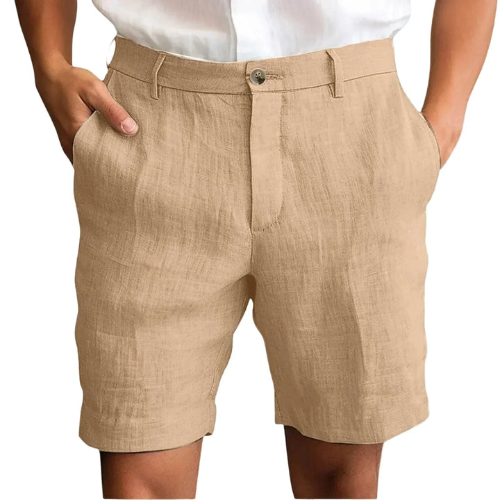 Eli | Stylish Tailored Linen Shorts