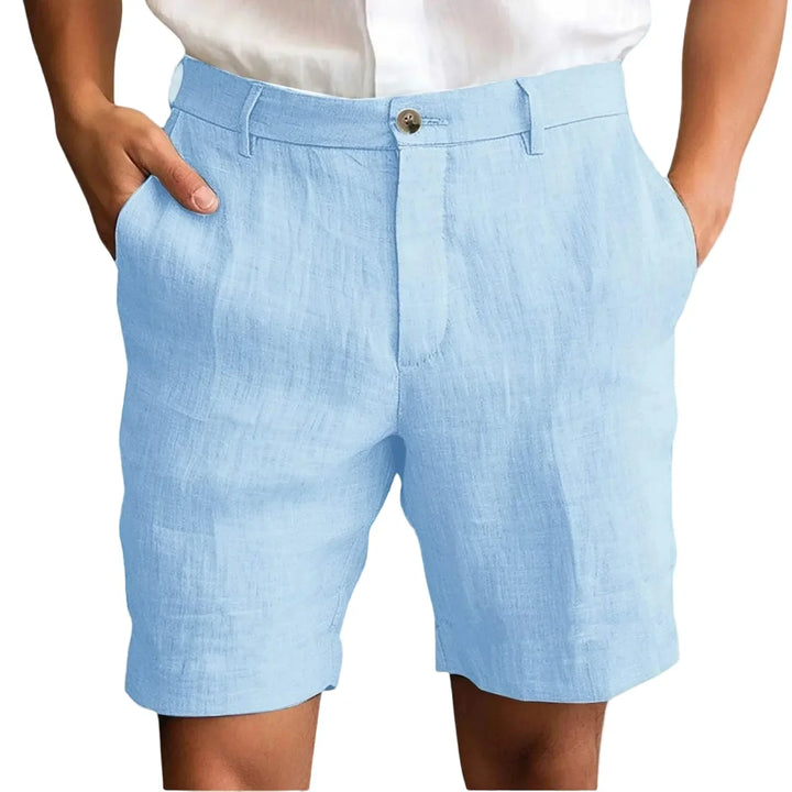 Eli | Stylish Tailored Linen Shorts