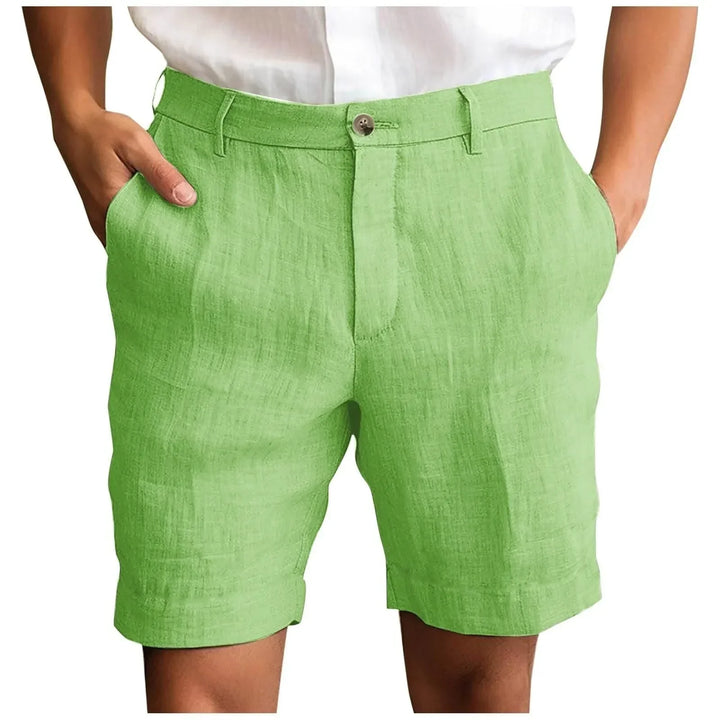 Eli | Stylish Tailored Linen Shorts