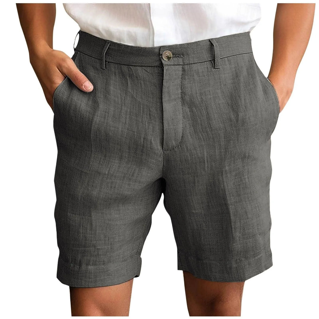 Eli | Stylish Tailored Linen Shorts