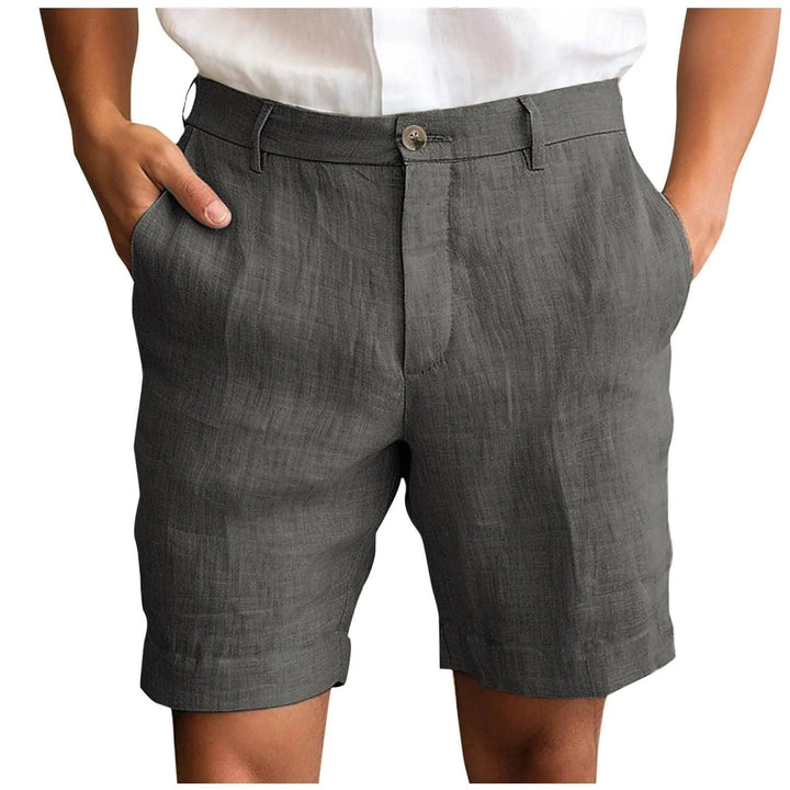 Eli | Stylish Tailored Linen Shorts