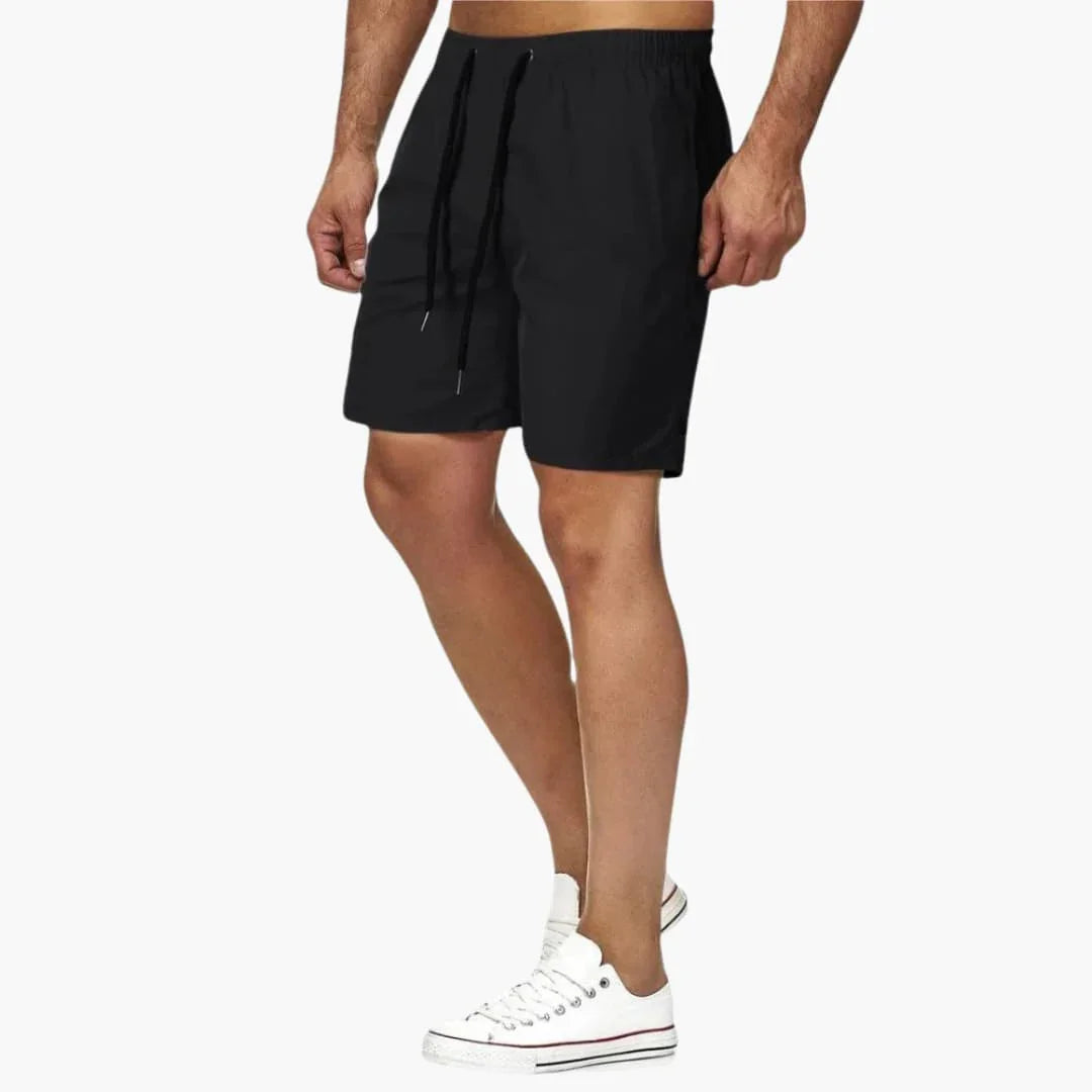 Elias | Elegant Quick-Dry Drawstring Swimming Shorts