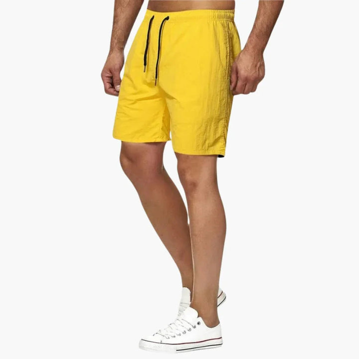 Elias | Elegant Quick-Dry Drawstring Swimming Shorts