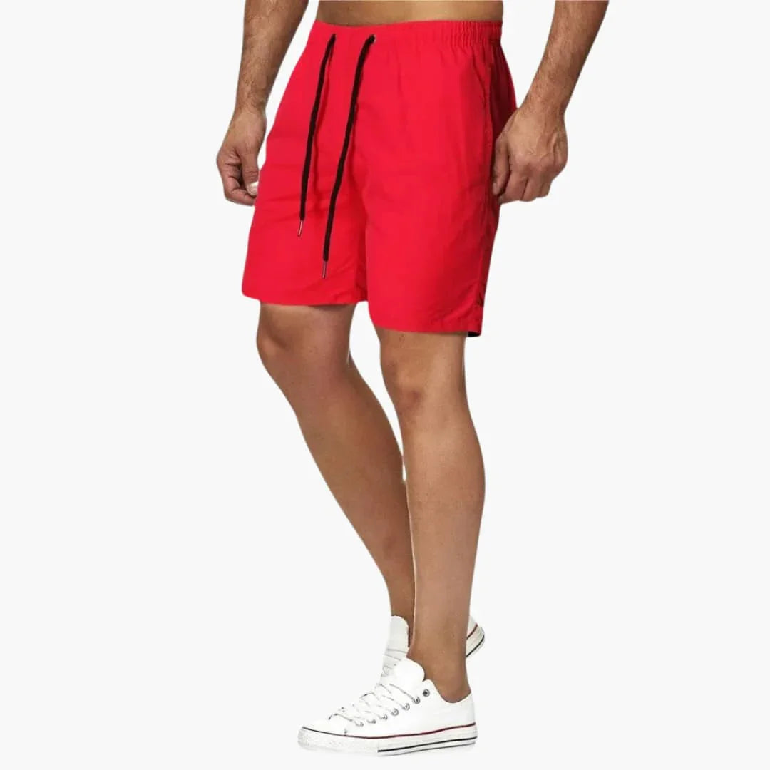 Elias | Elegant Quick-Dry Drawstring Swimming Shorts