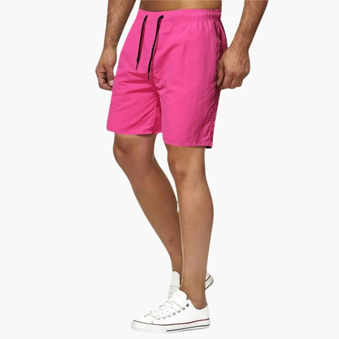 Elias | Elegant Quick-Dry Drawstring Swimming Shorts