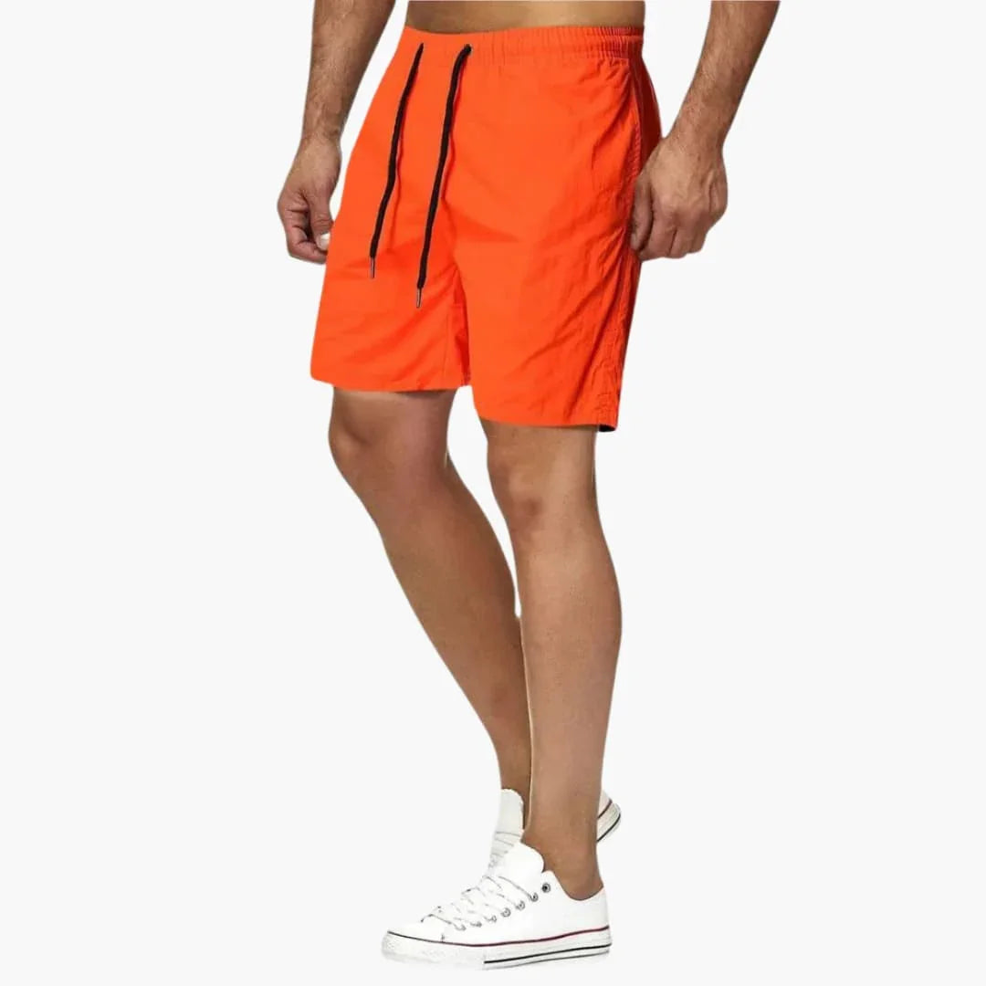 Elias | Elegant Quick-Dry Drawstring Swimming Shorts
