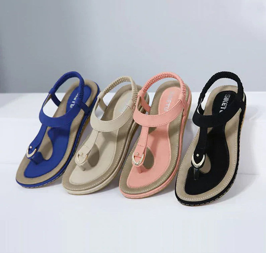 Ella | Timeless Orthopedic Shoes T-Bar Comfort Sandals
