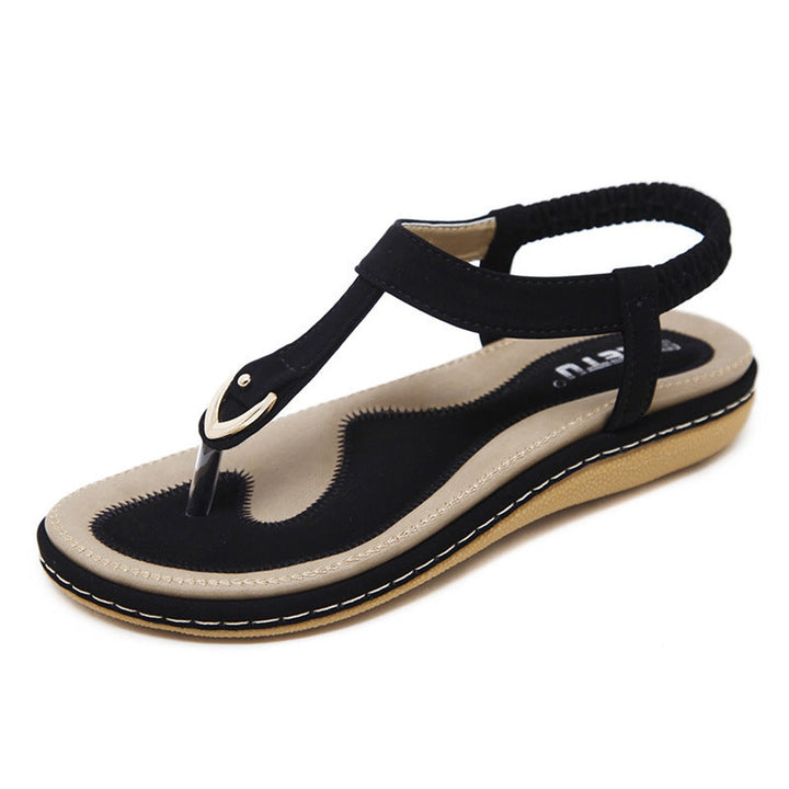 Ella | Timeless Orthopedic Shoes T-Bar Comfort Sandals