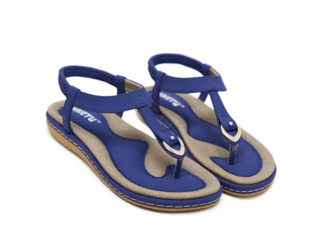 Ella | Timeless Orthopedic Shoes T-Bar Comfort Sandals