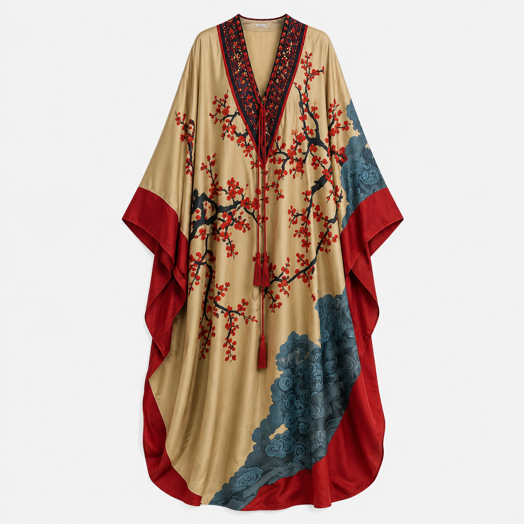 Emilia | Effortless Floral Maxi Kaftan Summer Dresses