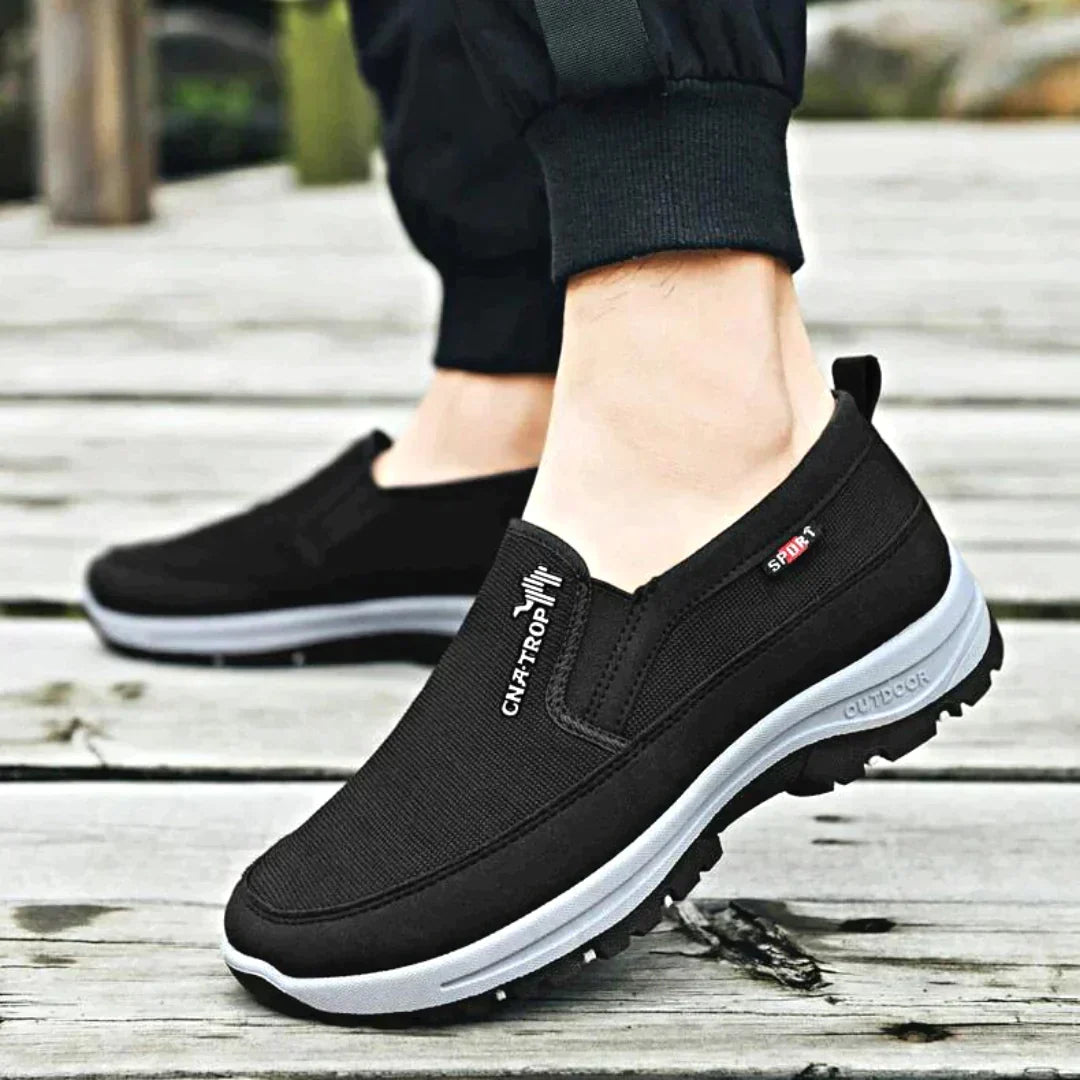 Ethan | Stylish Slip-On Orthopedic Shoes with Ribbed Sole