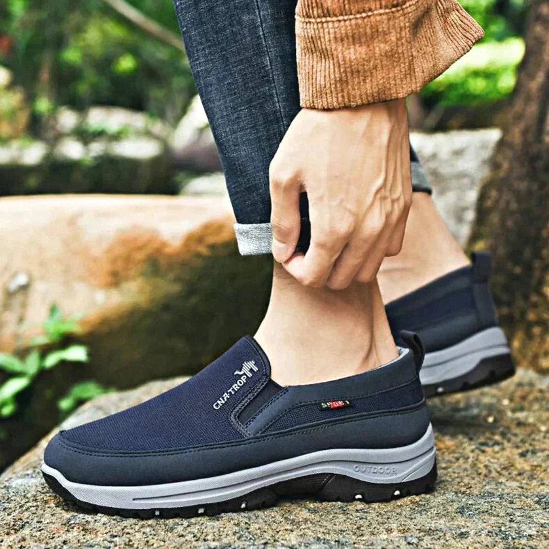 Ethan | Stylish Slip-On Orthopedic Shoes with Ribbed Sole
