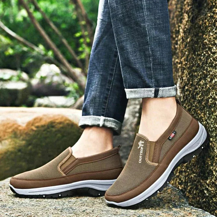 Ethan | Stylish Slip-On Orthopedic Shoes with Ribbed Sole