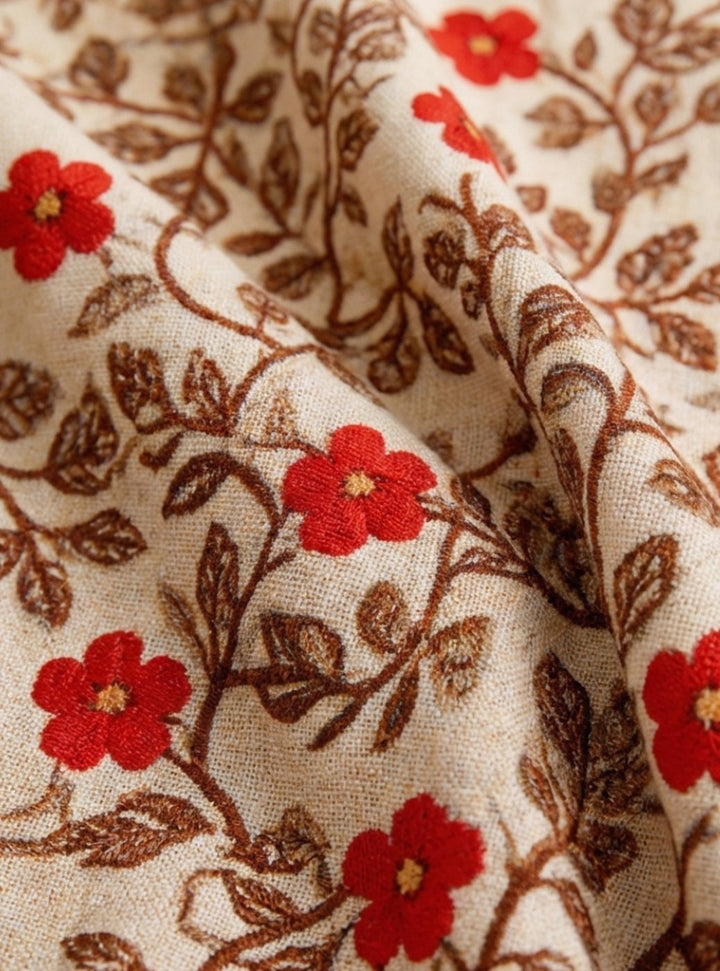 Frankie | Sophisticated Paisley V-Neck Maxi Summer Dresses