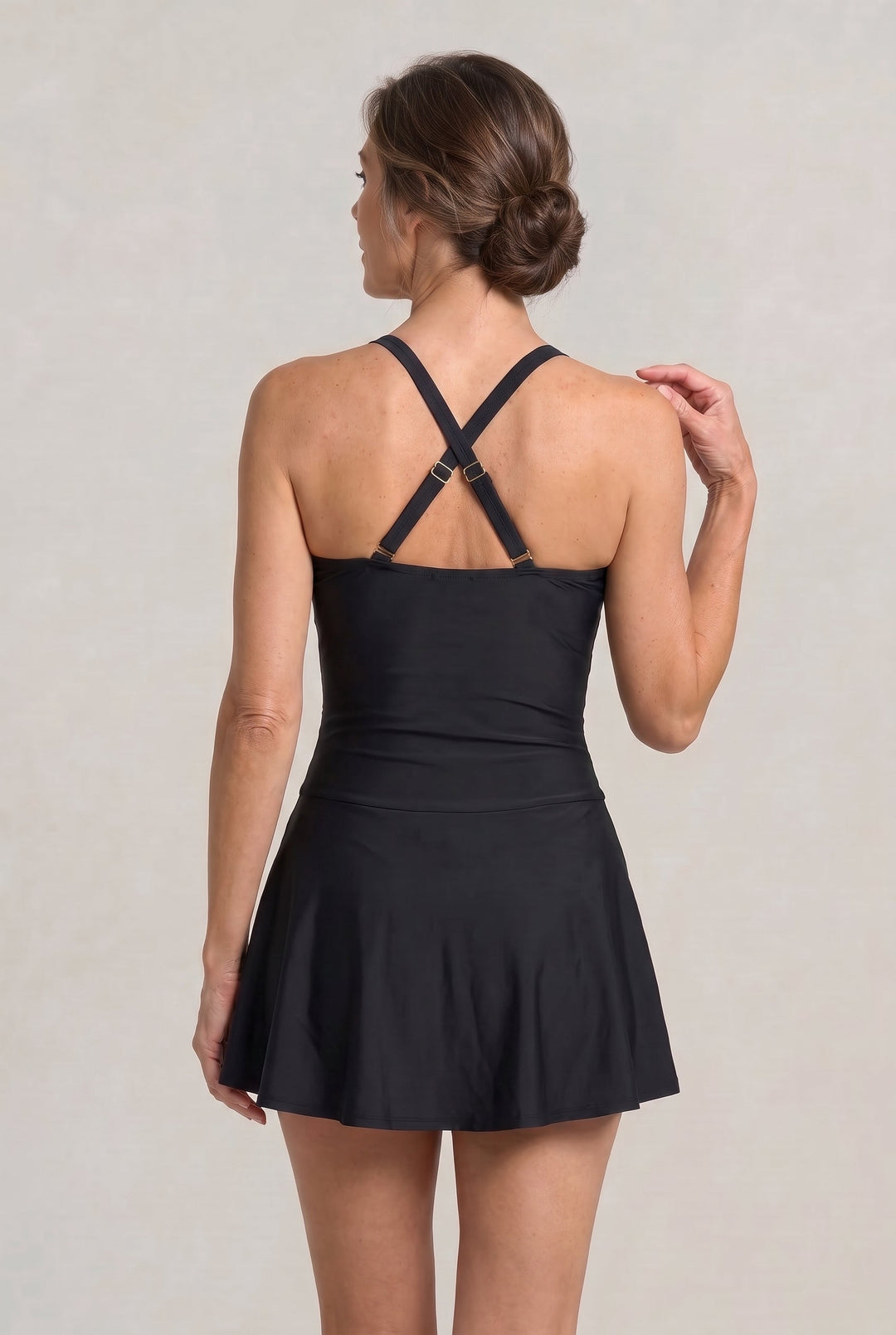 Freya | Refined Sweetheart Skirted One Piece Swimsuit