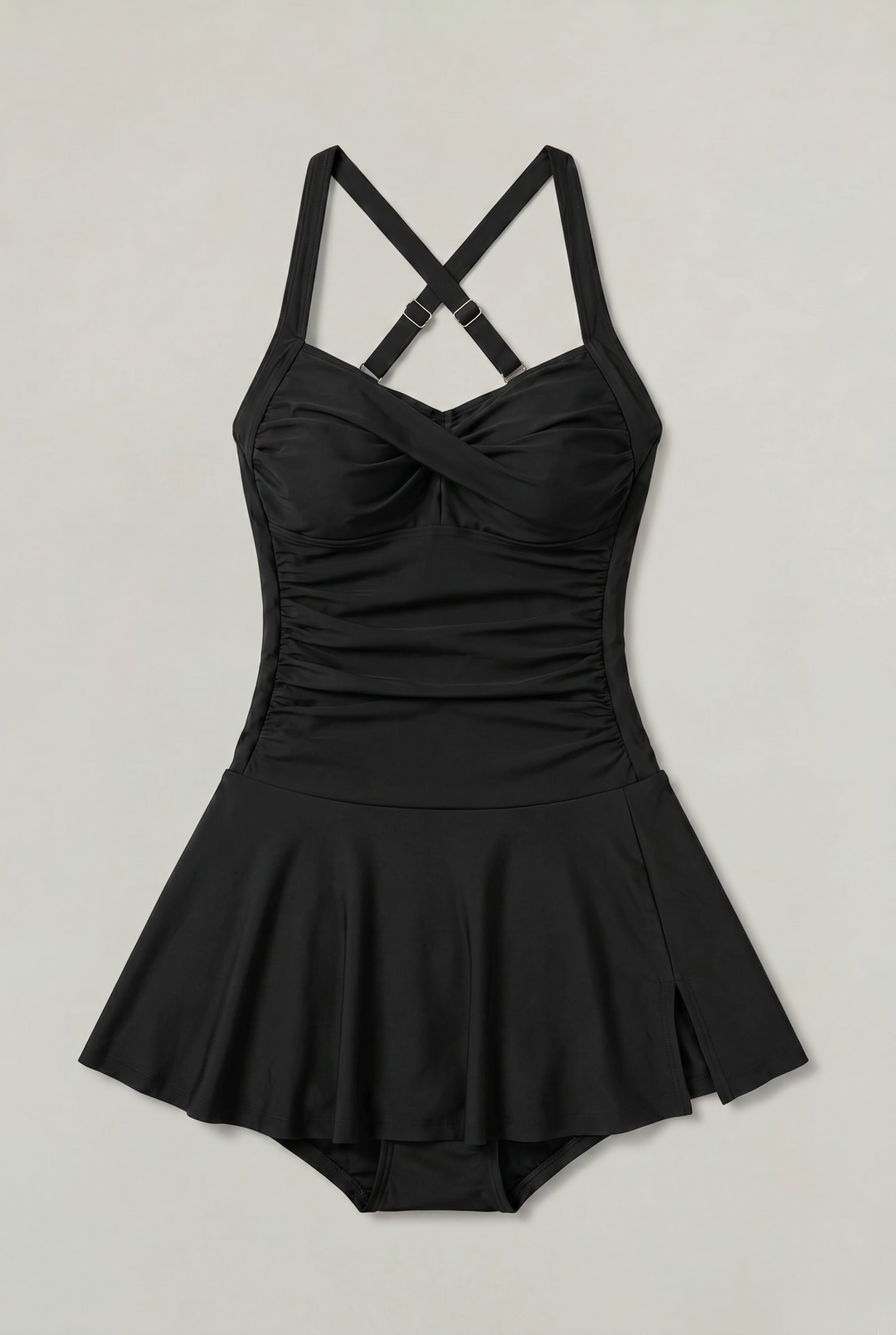 Freya | Refined Sweetheart Skirted One Piece Swimsuit