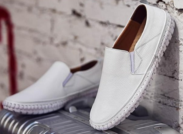Gabriel | Effortless Slip-On Orthopedic Shoes with Stitched Sole