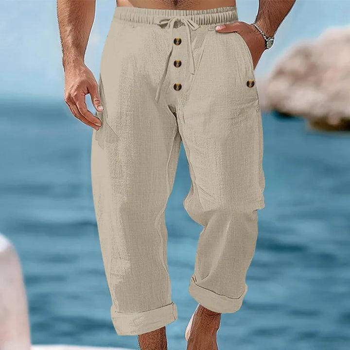 George | Effortless Drawstring Linen Cargo Pants