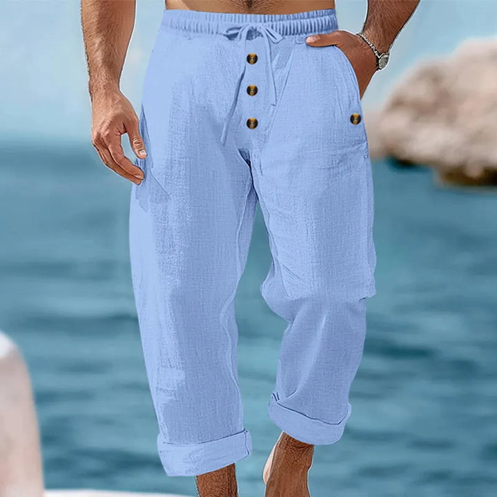 George | Effortless Drawstring Linen Cargo Pants