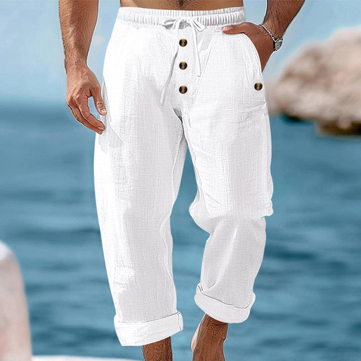 George | Effortless Drawstring Linen Cargo Pants
