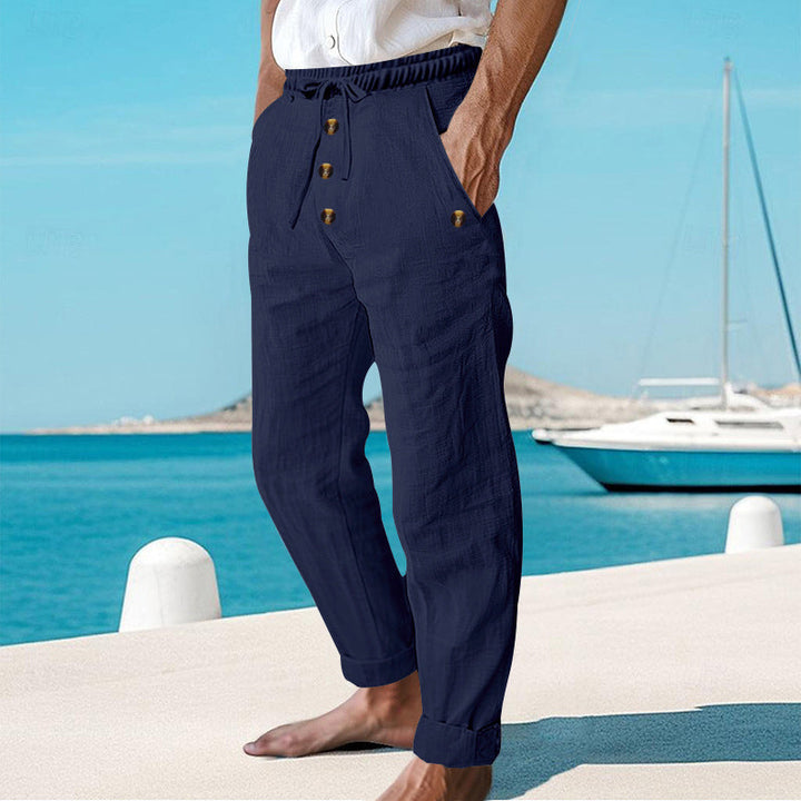 George | Effortless Drawstring Linen Cargo Pants