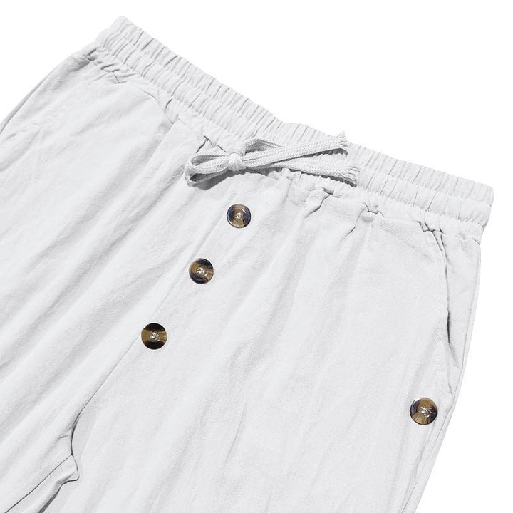 George | Effortless Drawstring Linen Cargo Pants