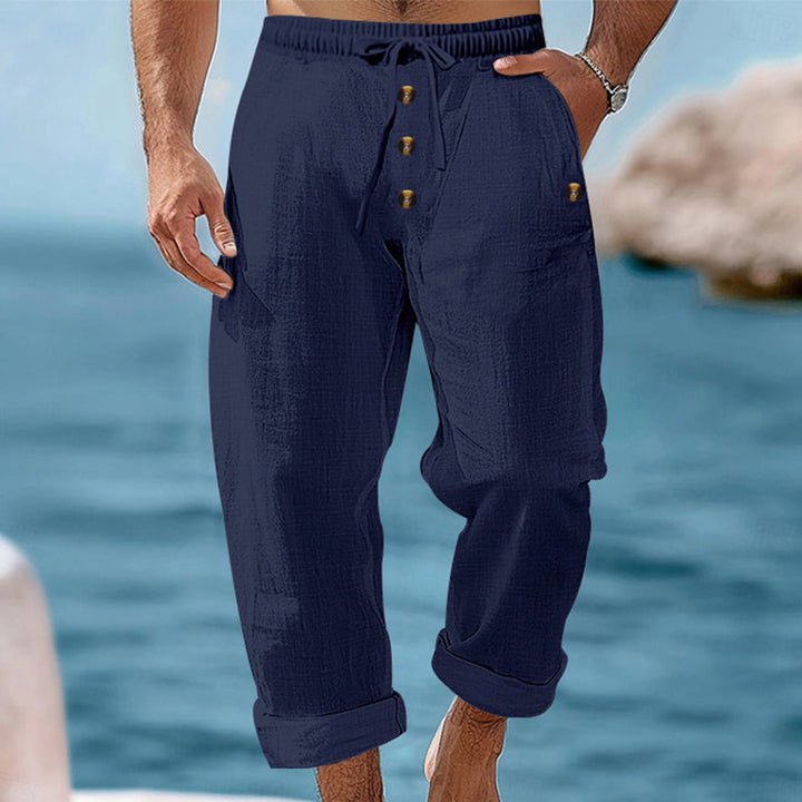 George | Effortless Drawstring Linen Cargo Pants