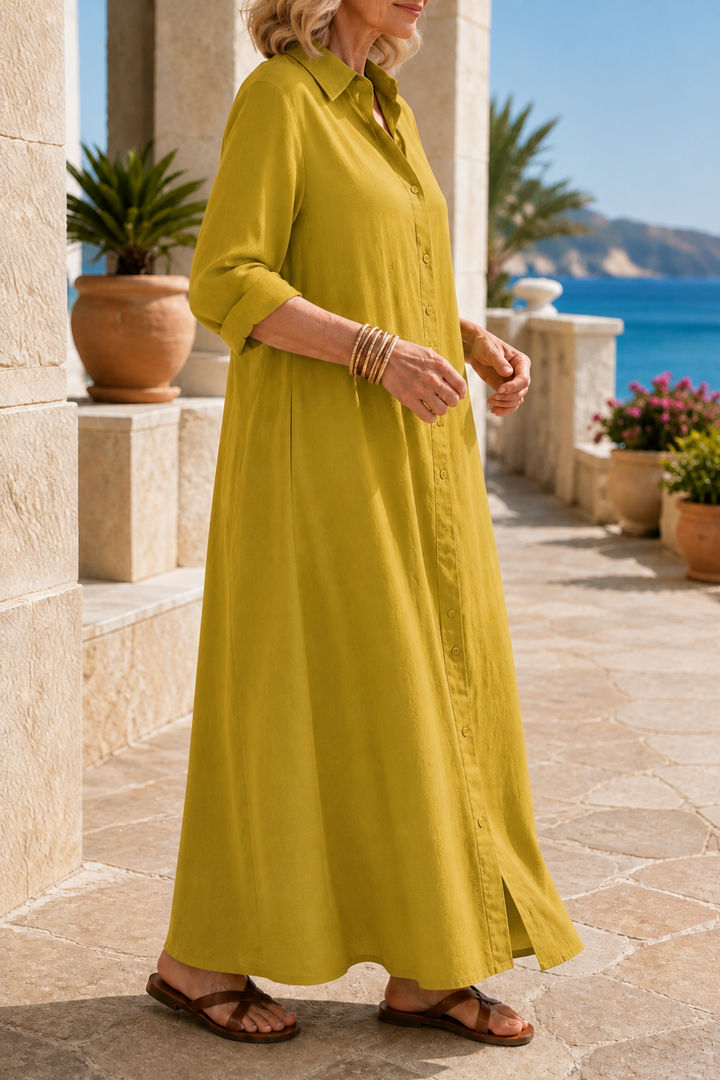 Georgia | Oversized Button-Through Maxi Summer Dresses