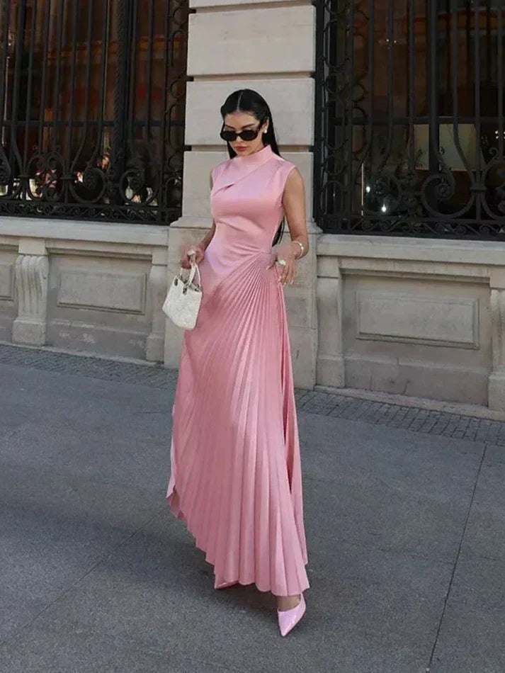 Grace | Refined Pleated Races Dresses Maxi Gown