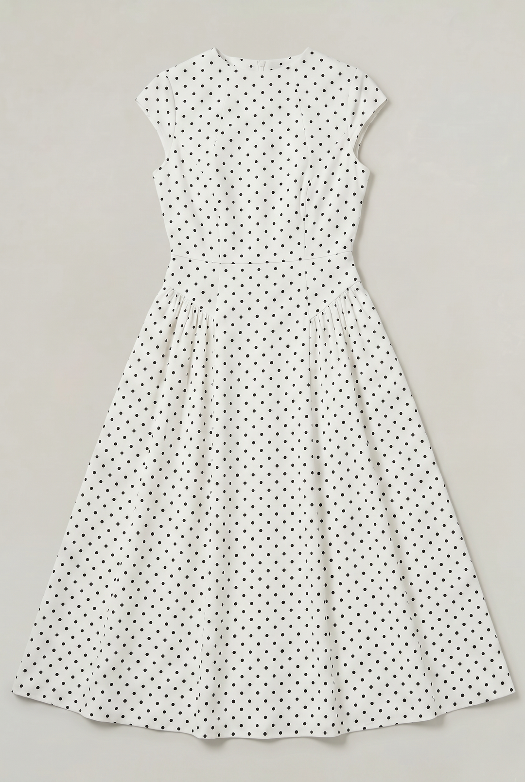 Harper | Classic Polka Dot A Line Maxi Dress