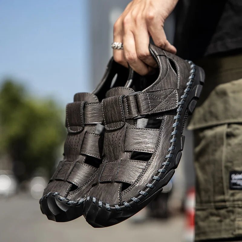 Harry | Closed Toe Fisherman Mens Sandals