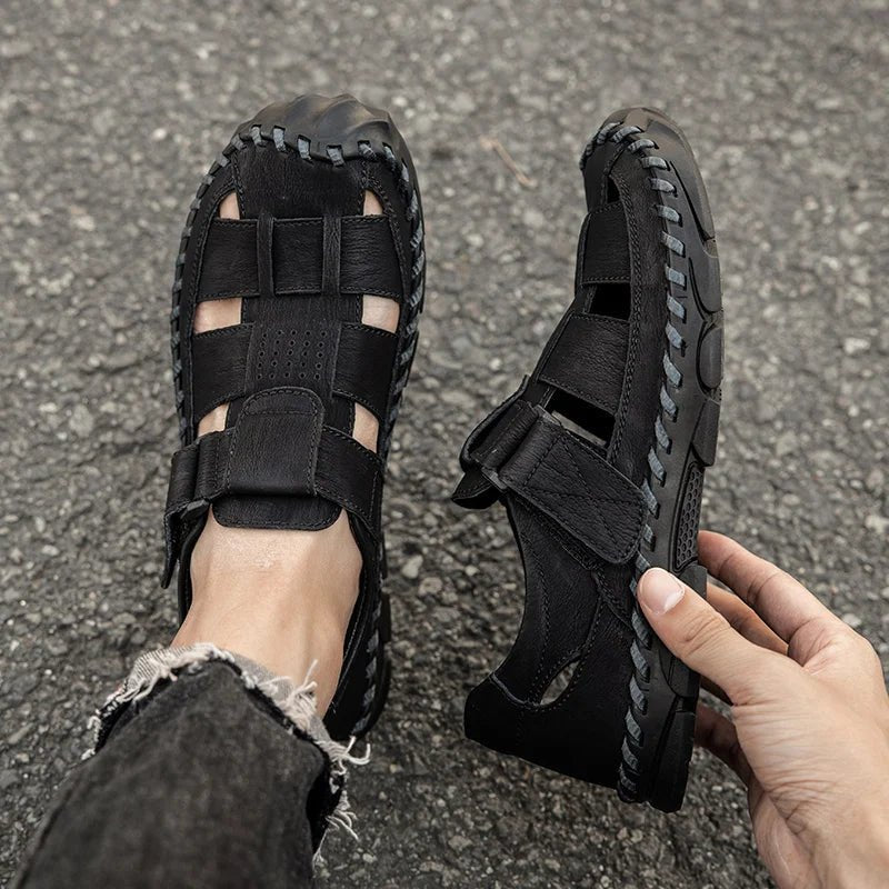 Harry | Closed Toe Fisherman Mens Sandals