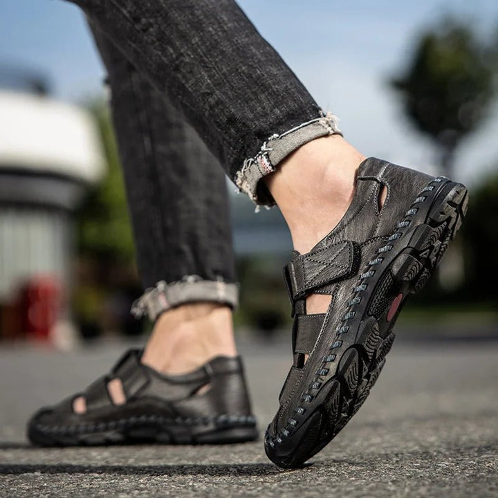Harry | Closed Toe Fisherman Mens Sandals