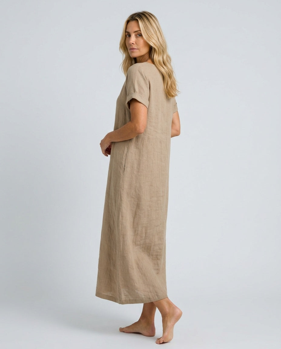 Heidi | Timeless Relaxed Midi Casual Dress