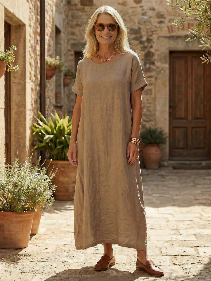 Heidi | Timeless Relaxed Midi Casual Dress