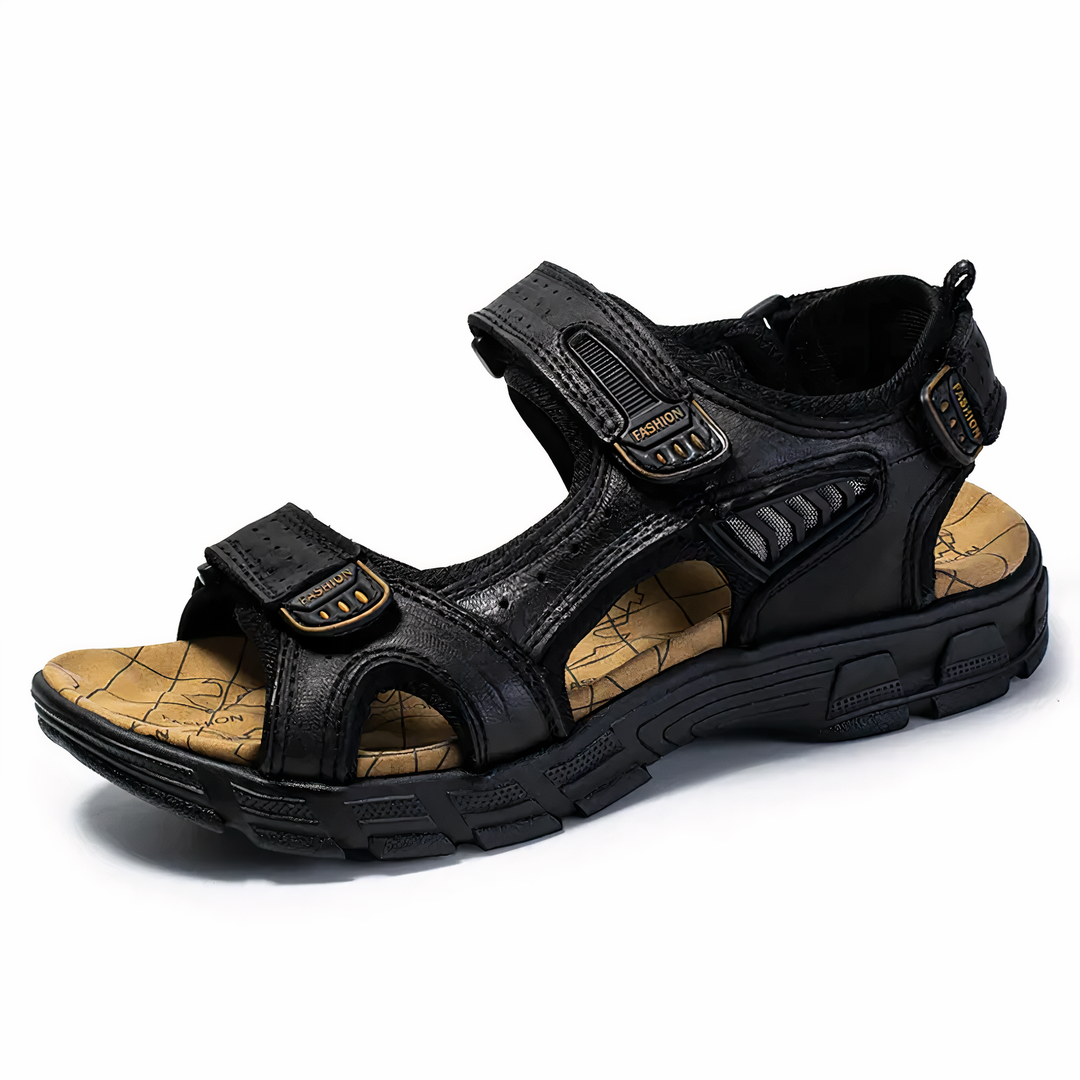 Hunter | Effortless Adjustable Mens Sandals with Sport Sole