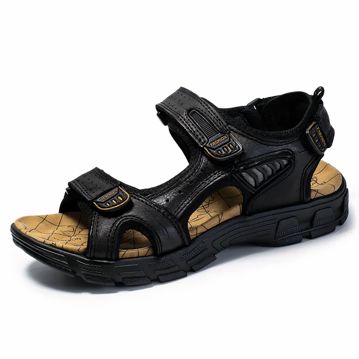 Hunter | Effortless Adjustable Mens Sandals with Sport Sole