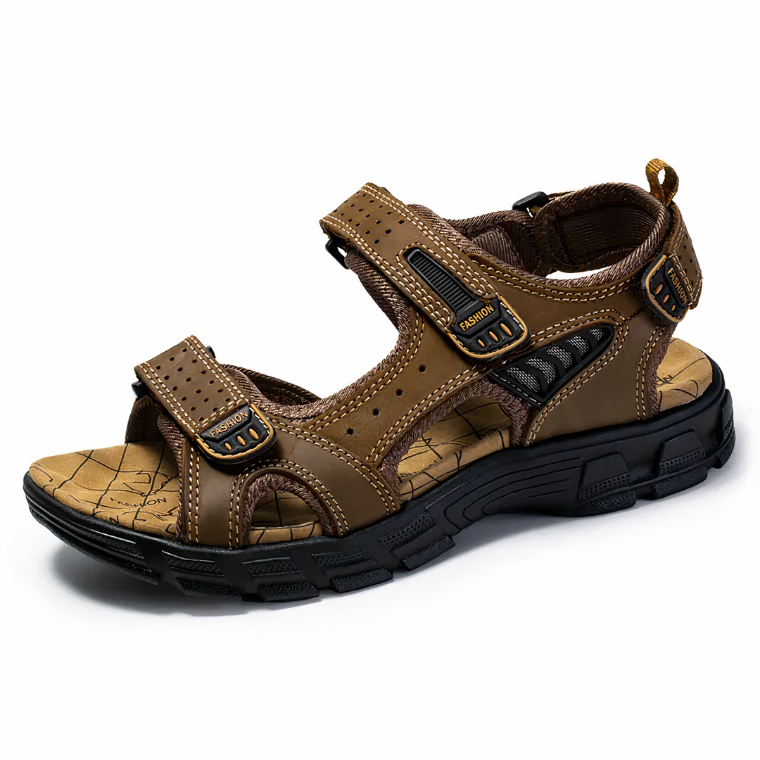 Hunter | Effortless Adjustable Mens Sandals with Sport Sole
