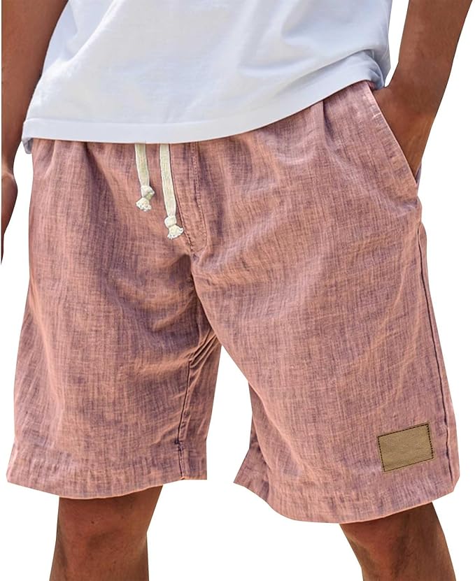 Isaac | Timeless Relaxed Linen Shorts with Drawstring Waist