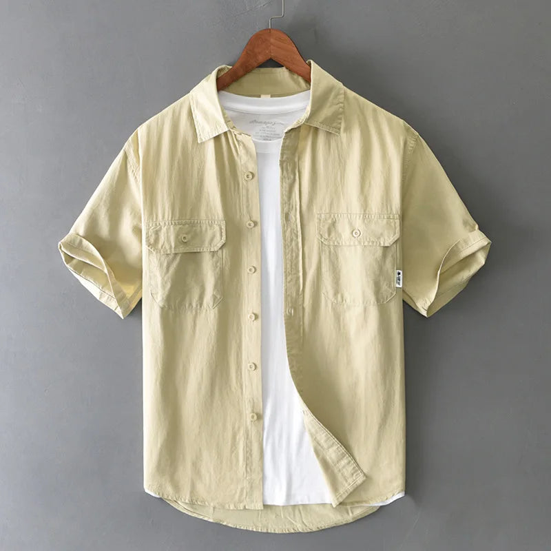 Isaac | Timeless Twin-Pocket Short Sleeve Fishing Shirt