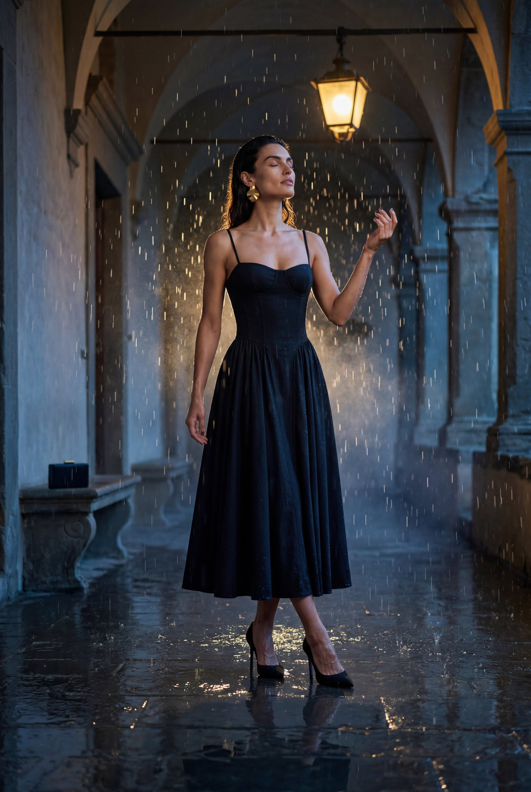 Isabella | Effortless Floral Corset Midi Races Dresses