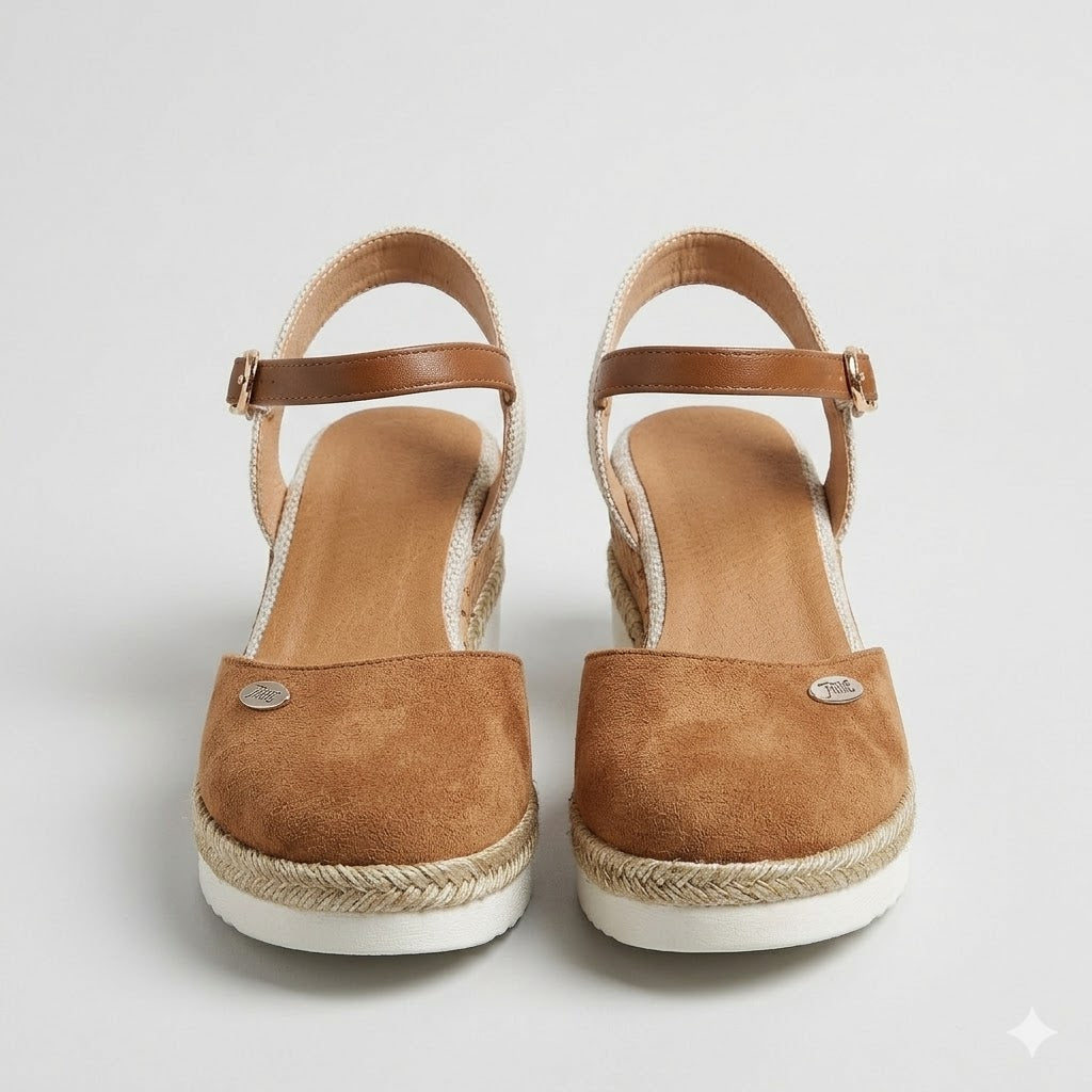 Isabelle | Timeless Espadrille Wedge Mary Jane Shoes