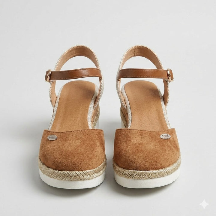 Isabelle | Timeless Espadrille Wedge Mary Jane Shoes